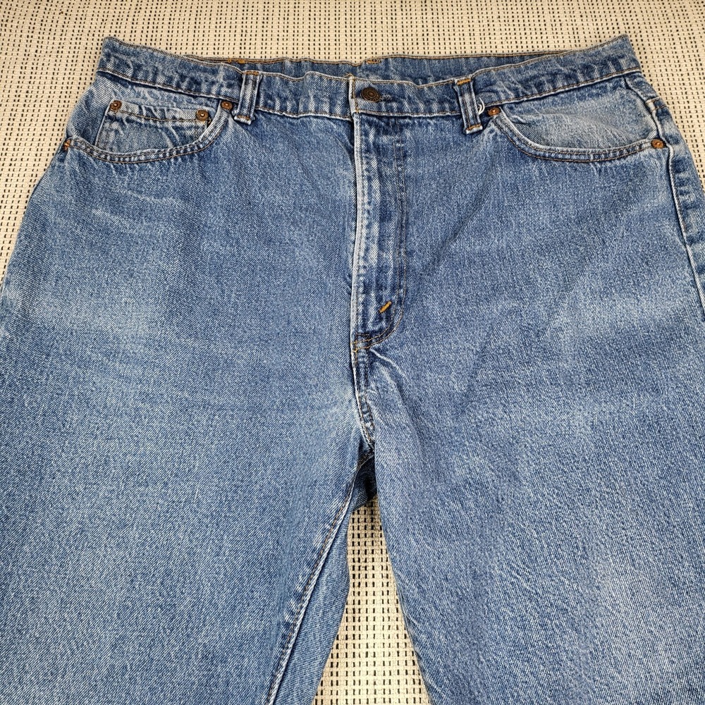 Vintage Levis 517 Jeans Mens 40x32 Blue Medium Wash Bootcut USA 80s Denim Pants